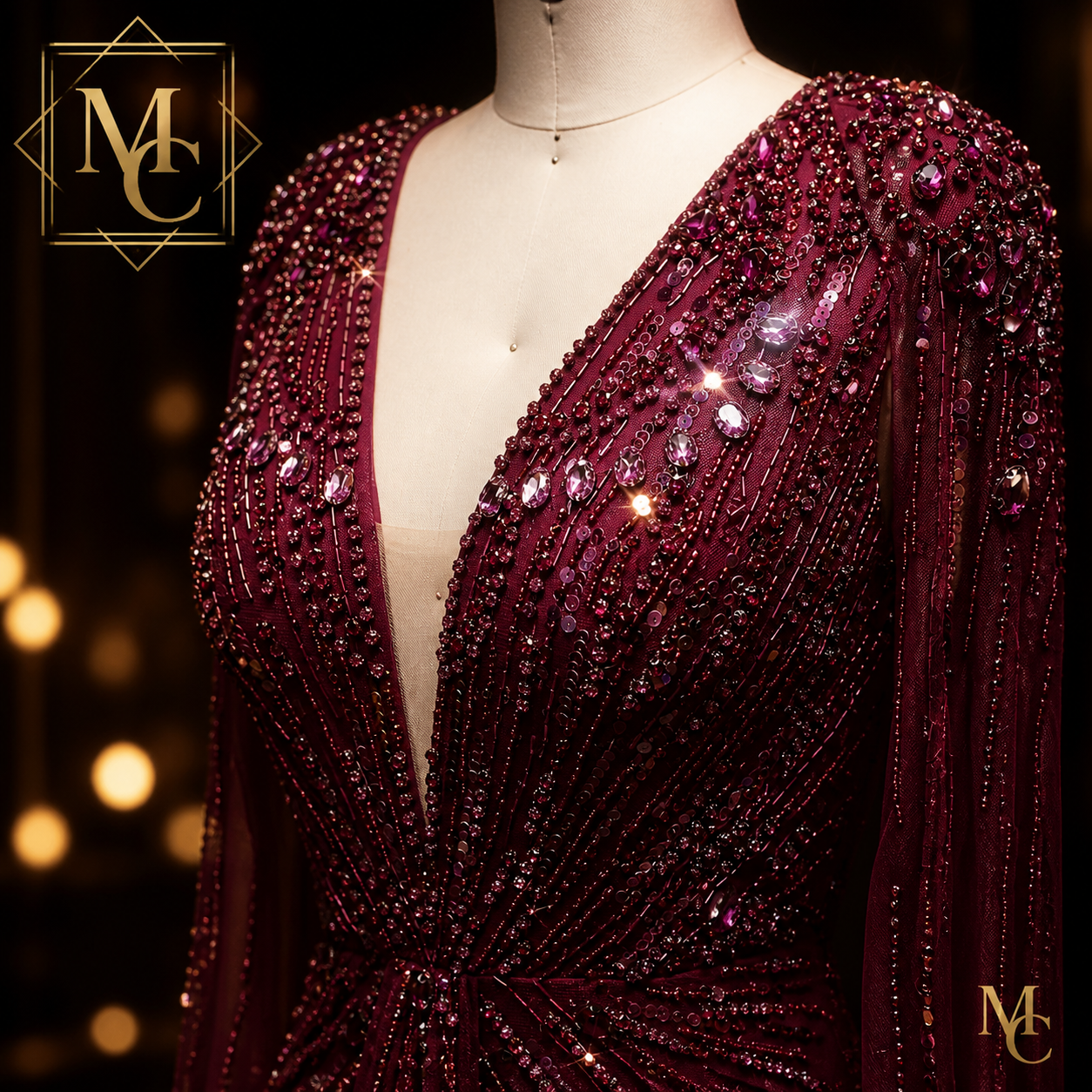 Luxury Dubai Sage Green Evening Dresses with Cape Fuchsia Crystal Gold Women Wedding Party Gowns SS399 Customized