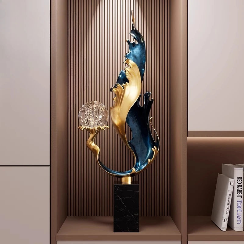 High End Atmosphere Home Accessories Metal Figurine Living Room Feng Shui Ornament Hotel Entrance Niche Office Desk Decoration - ๐๐ฎ ๐๐๐ ๐น๐๐๐๐ ๐ป๐๐๐๐ ๐๐