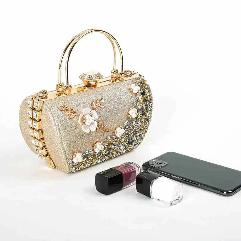 Women's cocktail hand bag by 𝕄𝕔 𝕋𝕙𝕖 𝔹𝕝𝕒𝕔𝕜 𝔻𝕚𝕒𝕞𝕠𝕟𝕕
