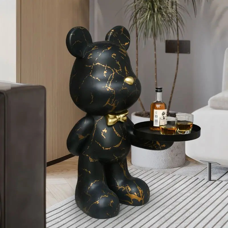 Creative doll bear figurine by 𝕄𝕔 𝕋𝕙𝕖 𝔹𝕝𝕒𝕔𝕜 𝔻𝕚𝕒𝕞𝕠𝕟�