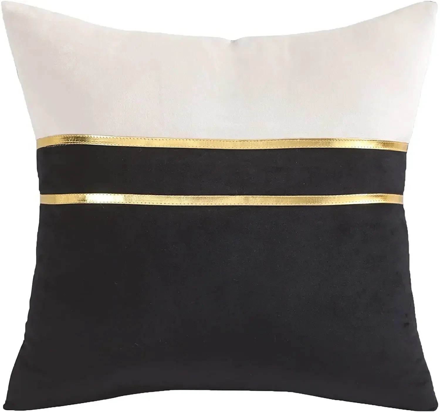 Luxury modern pillow covers set with elegant black diamond design, made by ๐๐ ๐๐๐ ๐น๐๐๐๐ ๐ป๐๐๐๏ฟฝ