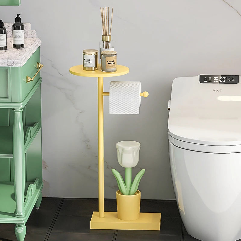 Nordic simple household decoration Bear figurine toilet roll paper rack floor decoration storage rack beside bathroom toilet - ๐๐ฎ ๐๐๐ ๐น๐๐๐๐ ๐ป๐๐๐๐ ๐๐
