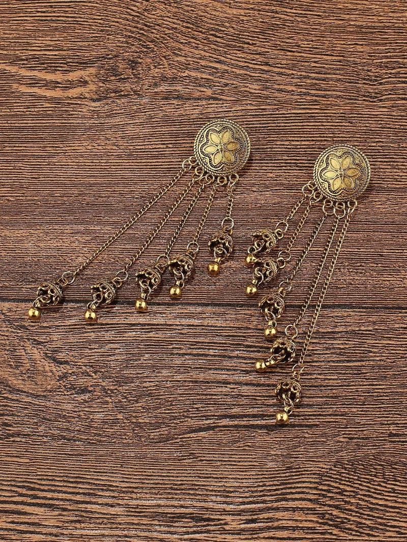 Vintage ethnic bell earrings by 𝕄𝕔 𝕋𝕙𝕖 𝔹𝕝𝕒𝕔𝕜 𝔻𝕚𝕒𝕞𝕠𝕟𝕕