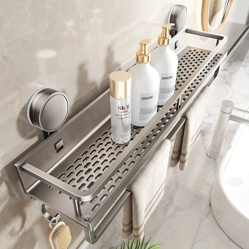 Non-drill bathroom suction cup wall shelves by ๐๐ ๐๐๐ ๐น๐๐๐๐ ๐ป๐๐๐๐ ๏ฟฝ