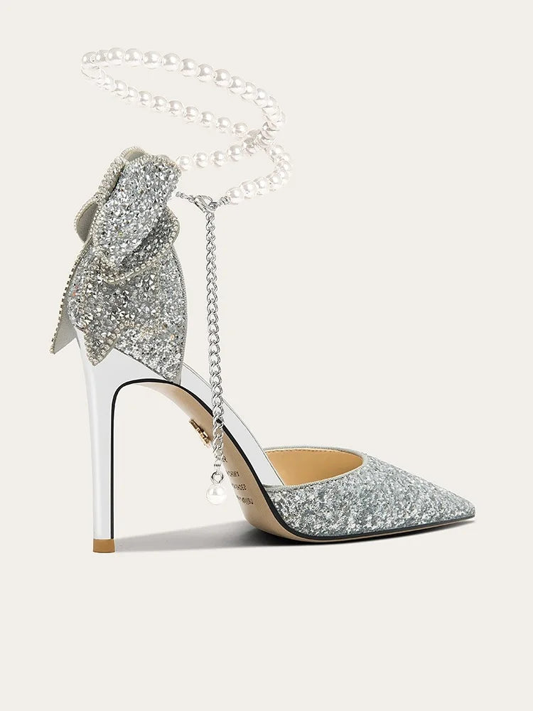 Elegant women's French pointy high heels by 𝕸𝖔𝖍𝖆𝖒𝖒𝖆𝖉 ♛ 𝕮𝖔𝖑𝖑𝖊𝖈𝖙𝖎
