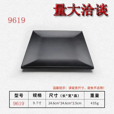 Black melamine bone-shaped plate BBQ cover from 𝕄𝕔 𝕋𝕙𝕖 𝔹𝕝𝕒𝕔𝕜 𝔻𝕚𝕒𝕞𝕠�