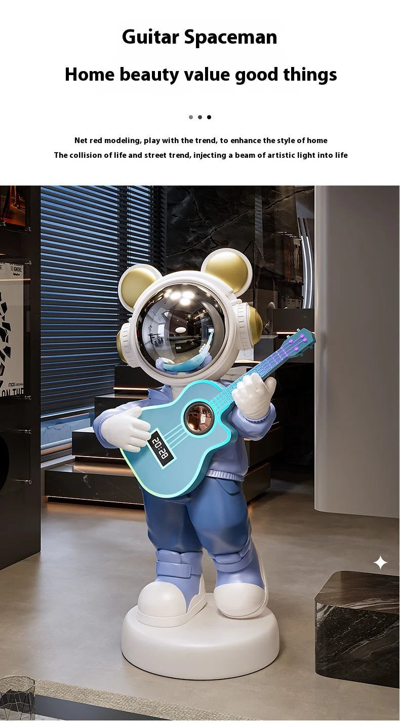 Large Astronaut Floor Decor Modern Luxury Cartoon Character Statue Sculpture Creative Living Room Decoration Housewarming Gift - ๐๐ฎ ๐๐๐ ๐น๐๐๐๐ ๐ป๐๐๐๐ ๐๐