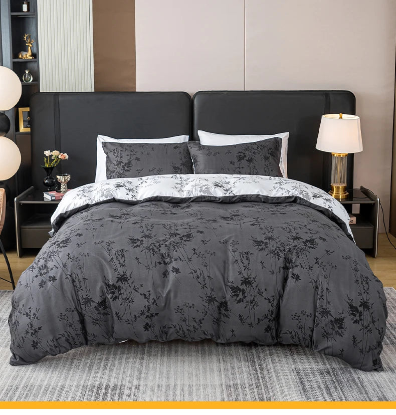 Zhusheng Kongye pattern print duvet cover set from šš ššš š¹šššš š»šššš