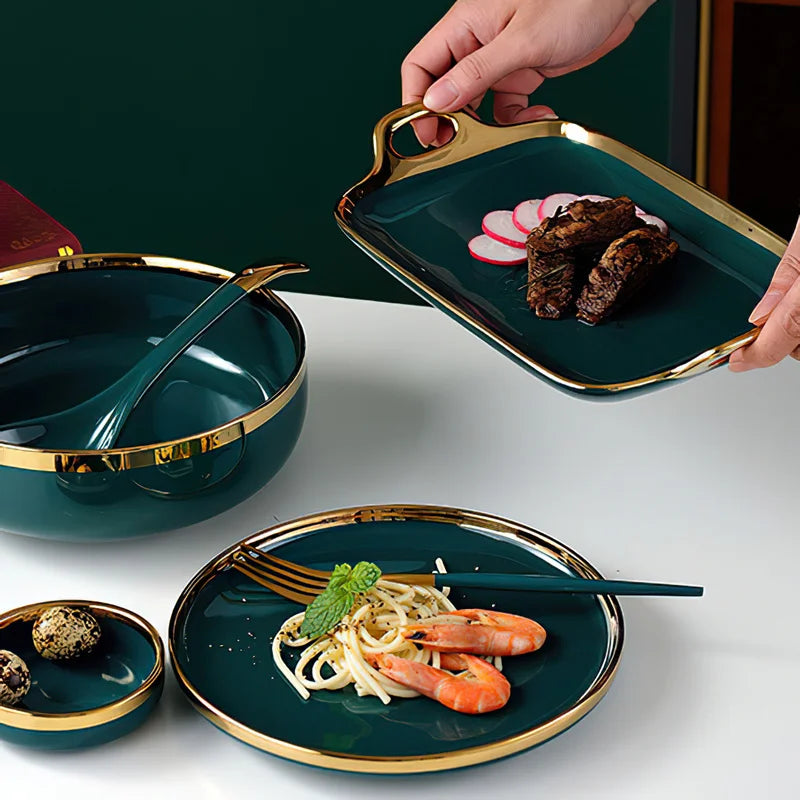 18-piece ceramic dinnerware set by ๐๐ ๐๐๐ ๐น๐๐๐๐ ๐ป๐๐๐๐ ๐๏ฟฝ
