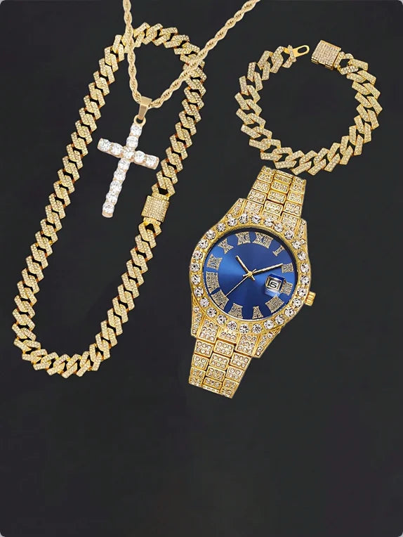 Men's 16mm Hip Hop Miami Cuban Link Chain Necklace by ๐๐ฎ ๐๐๐ ๐น๐๐๐๐ ๐ป๐๐๐๏ฟฝ