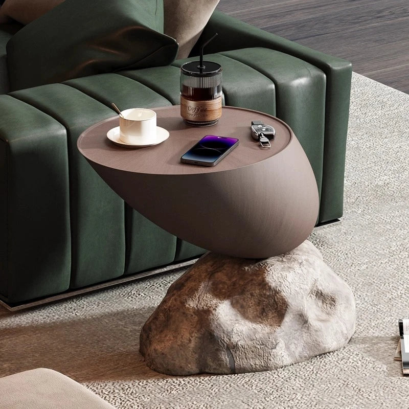 Modern Minimalist Style Ymitation Stone Shape Coffee Table Creative Living Room Furniture Sofa Side Table Designer Center Table - ๐๐ฎ ๐๐๐ ๐น๐๐๐๐ ๐ป๐๐๐๐ ๐๐