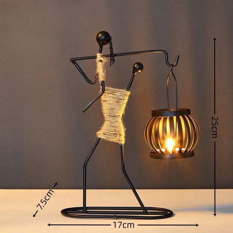Nordic Metal Candlestick by ๐๐ ๐๐๐ ๐น๐๐๐๐ ๐ป๐๐๐๐ ๐๏ฟฝ