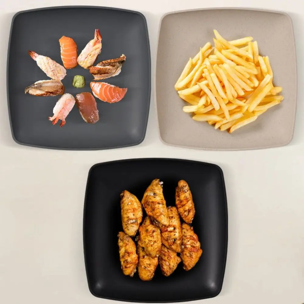16-piece square plastic dinnerware set by šš ššš š¹šššš š»šššš š