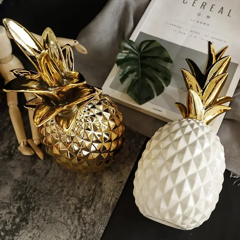 Nordic Light Luxury Ceramic Pineapple by ๐๐ ๐๐๐ ๐น๐๐๐๐ ๐ป๐๐๐๐ ๐