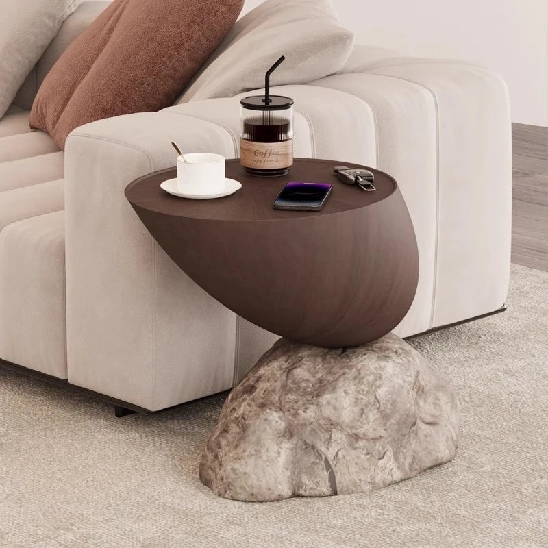 Modern Minimalist Style Ymitation Stone Shape Coffee Table Creative Living Room Furniture Sofa Side Table Designer Center Table - ๐๐ฎ ๐๐๐ ๐น๐๐๐๐ ๐ป๐๐๐๐ ๐๐