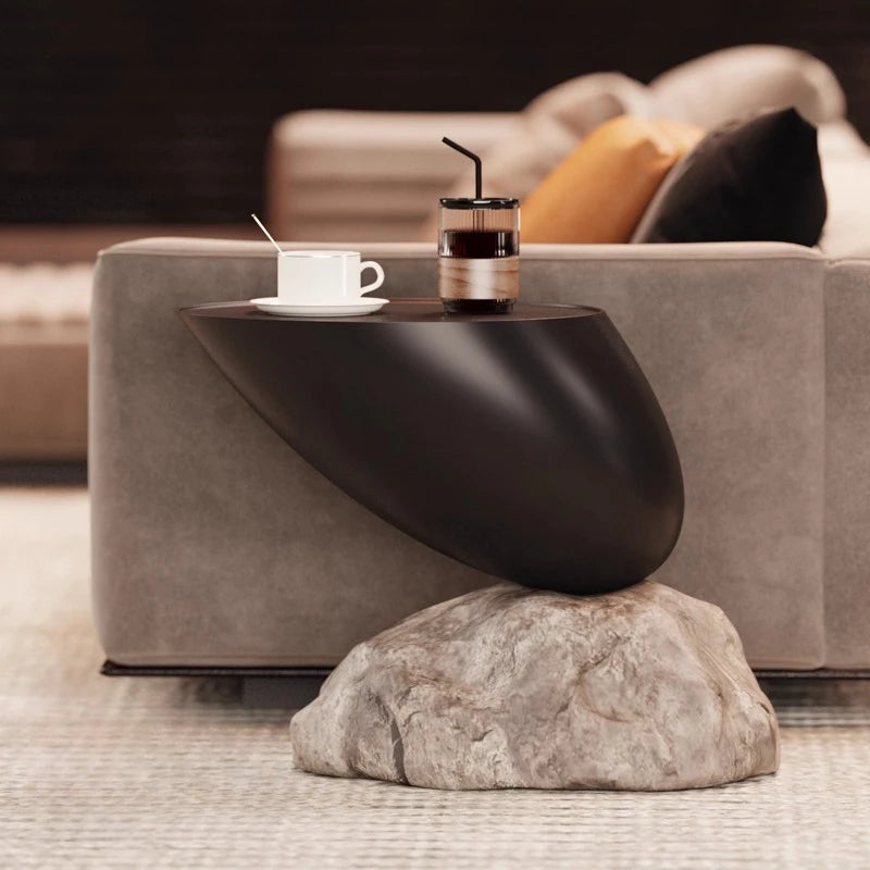 Modern Minimalist Style Ymitation Stone Shape Coffee Table Creative Living Room Furniture Sofa Side Table Designer Center Table - ๐๐ฎ ๐๐๐ ๐น๐๐๐๐ ๐ป๐๐๐๐ ๐๐