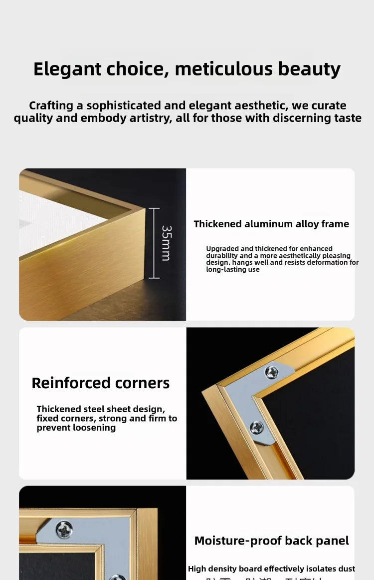 Light Luxury Wall Art Nine Fish Picture Entrance Wall Decor Aesthetic High End Living Room Corridor Luminous LED Light Painting - ๐๐ฎ ๐๐๐ ๐น๐๐๐๐ ๐ป๐๐๐๐ ๐๐