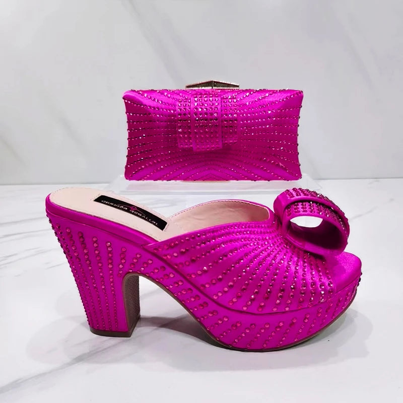 MC THE BLACK DIAMOND Italian designer women's heels with stylish straps and elegant design, perfect for sophisticated fashion.