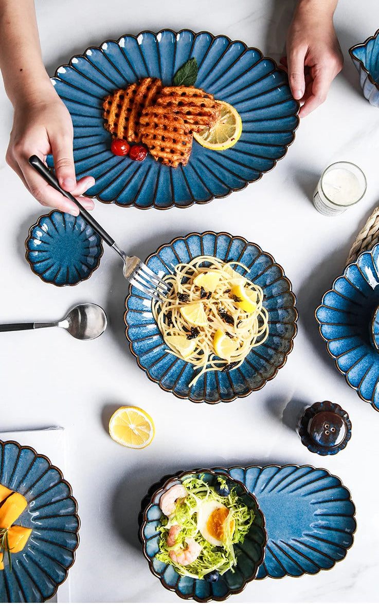 Ceramic Western dinner plate by ๐๐ฎ ๐๐๐ ๐น๐๐๐๐ ๐ป๐๐๐๐ ๐๏ฟฝ