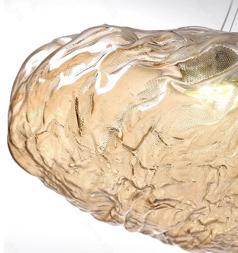 Modern crystal chandelier by MC THE BLACK DIAMOND with intricate glass details and elegant lighting fixtures for home decor.