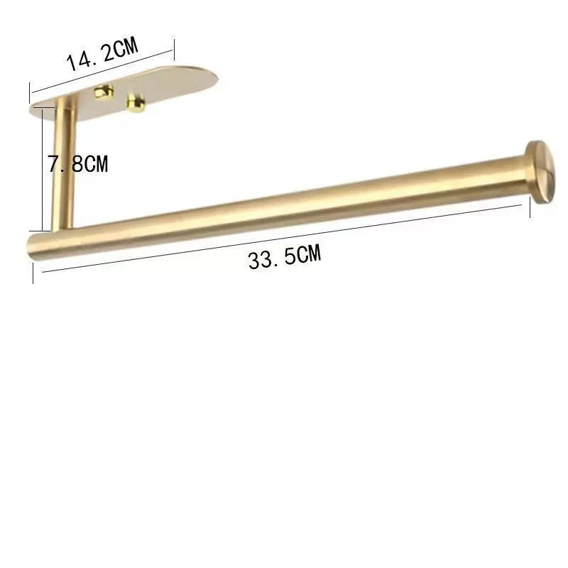 Self-Adhesive Under Cabinet Paper Towel Holders for Kitchen Paper Towels Available in Adhesive Screws Stainless Steel - https://mohammadcollection.com