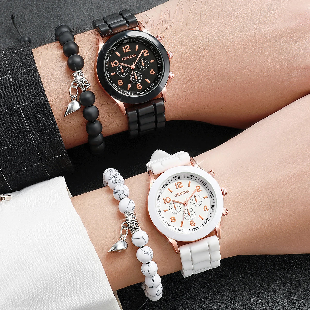 Set of 4 couple watches by ๐๐ ๐๐๐ ๐น๐๐๐๐ ๐ป๐๐๐๐ ๐๏ฟฝ