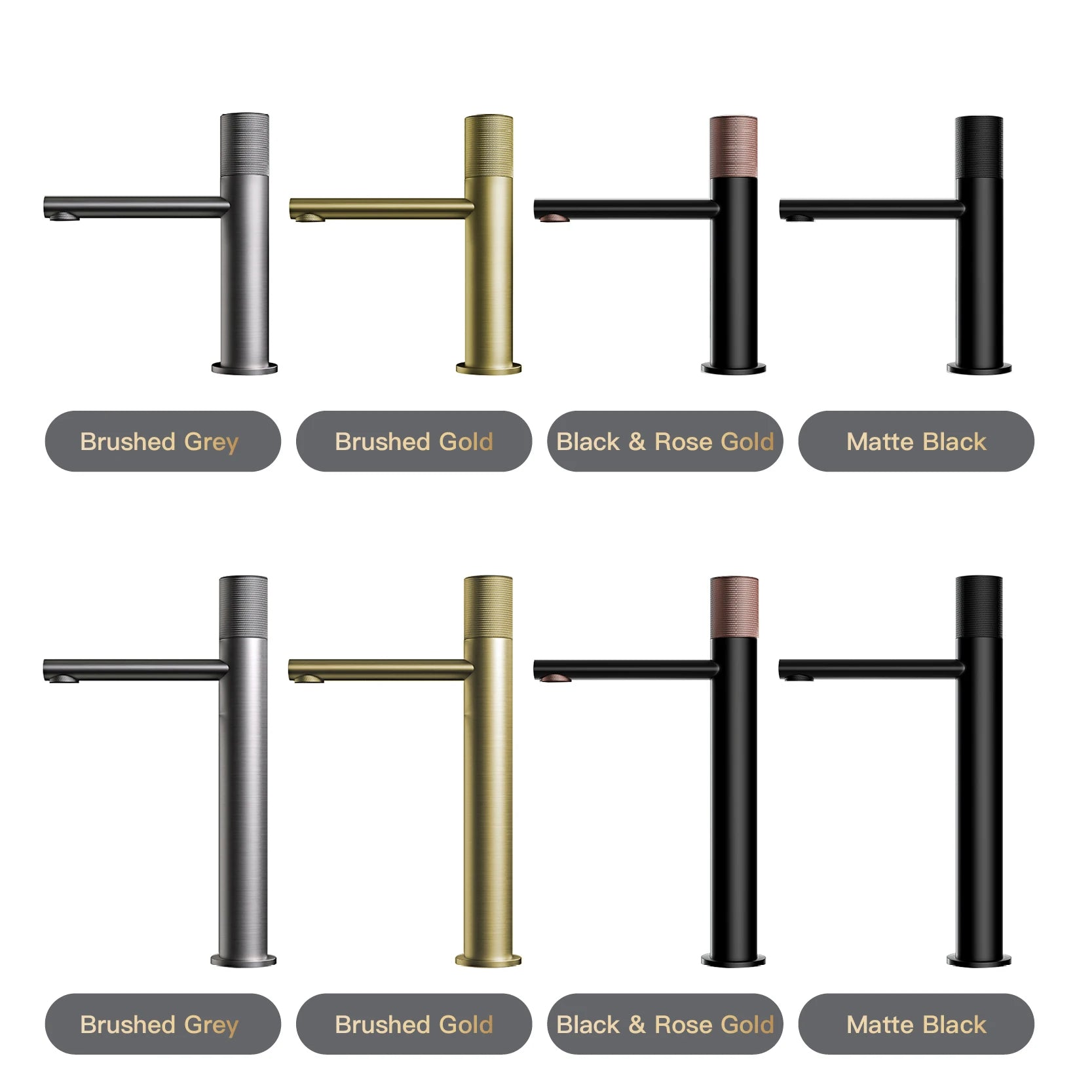 Brass black bathroom sink faucet with round handle for hand washing, by 𝕄𝕔 𝕋𝕙𝕖 𝔹𝕝𝕒𝕔𝕜 𝔻𝕚𝕒𝕞