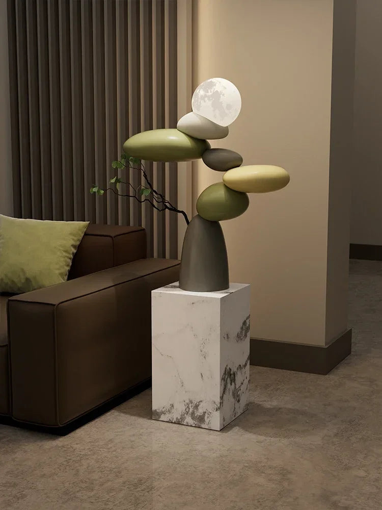 Large glowing Feng Shui stone statue by ๐๐ ๐๐๐ ๐น๐๐๐๐ ๐ป๐๐๐๐ ๐๏ฟฝ