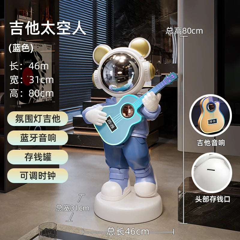 Large Astronaut Floor Decor Modern Luxury Cartoon Character Statue Sculpture Creative Living Room Decoration Housewarming Gift - ๐๐ฎ ๐๐๐ ๐น๐๐๐๐ ๐ป๐๐๐๐ ๐๐