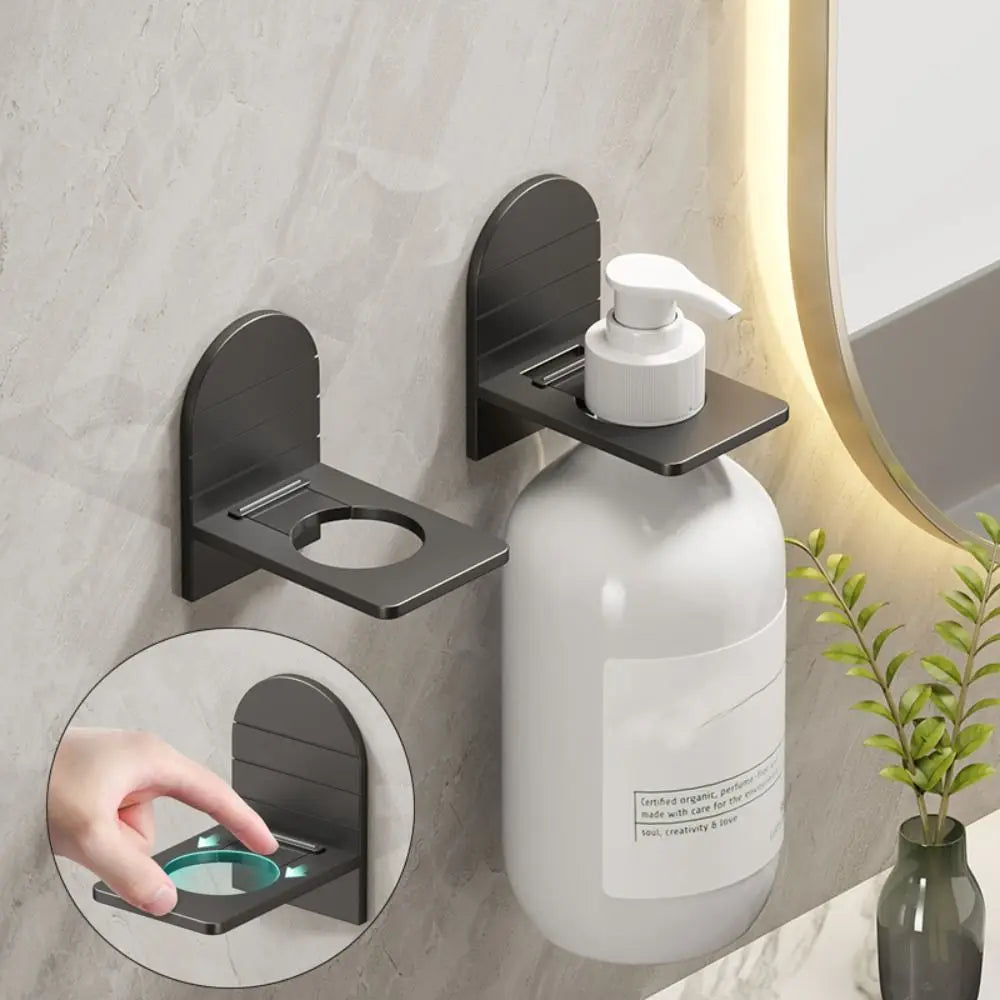 Metal self-adhesive shampoo bottle holder by šš ššš š¹šššš š»šššš ļæ½