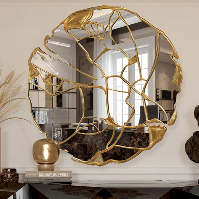 Large modern liquid LED hand mirror from 𝕄𝕔 𝕋𝕙𝕖 𝔹𝕝𝕒𝕔𝕜 𝔻𝕚𝕒𝕞𝕠𝕟�