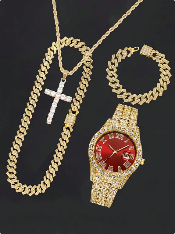 Men's 16mm Hip Hop Miami Cuban link chain necklace from ๐๐ ๐๐๐ ๐น๐๐๐๐ ๐ป๐๐๐๏ฟฝ