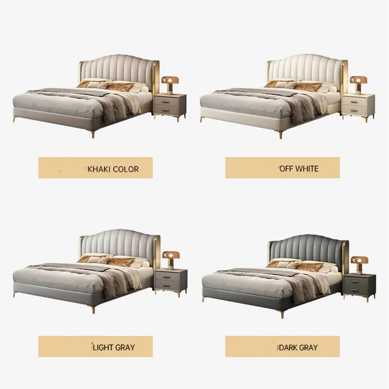 Modern king size upholstered bed frame by ๐๐ฎ ๐๐๐ ๐น๐๐๐๐ ๐ป๐๐๐๐ ๐๏ฟฝ