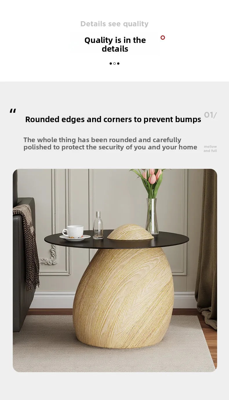 Wabi Sabi Style Imitation Stone Statue Luxury Coffee Table Retro Art Living Room Furniture Side Table Large Floor Decoration - ๐๐ฎ ๐๐๐ ๐น๐๐๐๐ ๐ป๐๐๐๐ ๐๐