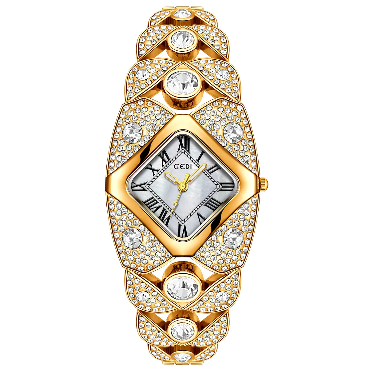 2025 New Women Watch Light Luxury Brand Diamond Inlaid Bracelet Watches Waterproof Ladies Fashion Quartz Clock Wristwatch Gift - https://mohammadcollection.com
