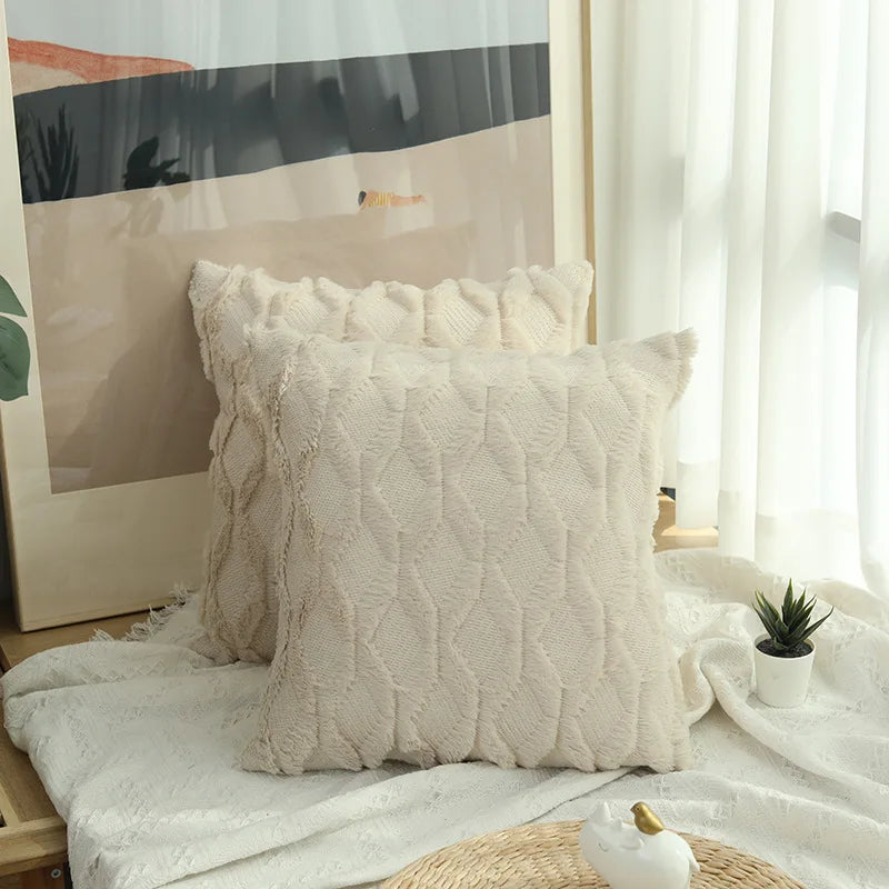 Soft plush velvet decorative pillow cover from ๐๐ ๐๐๐ ๐น๐๐๐๐ ๐ป๐๐๐๐ ๐๏ฟฝ