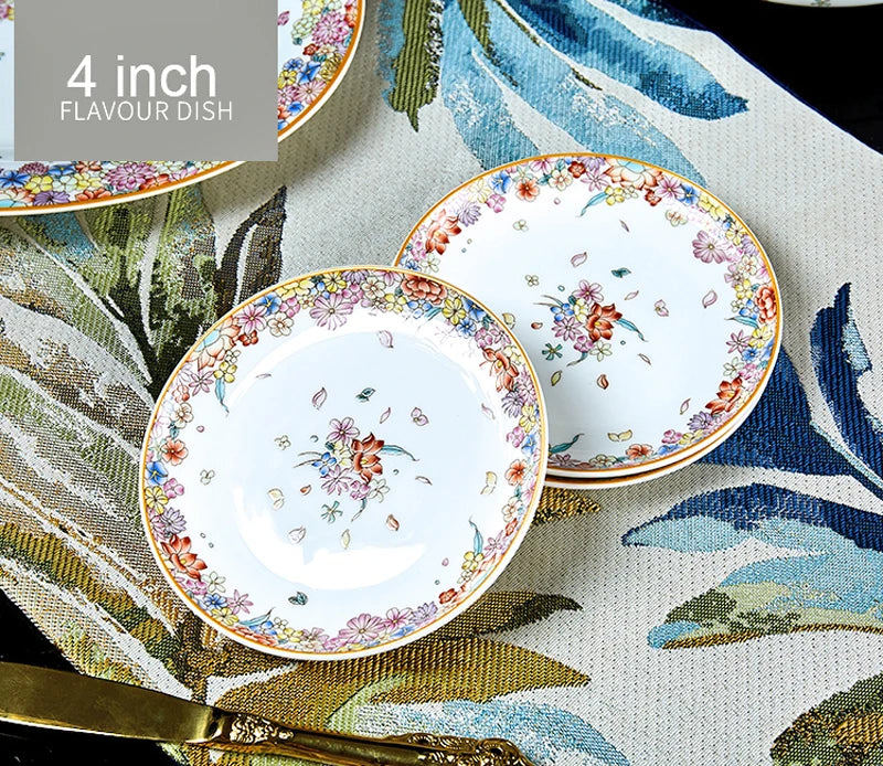 Porcelain dinnerware set of 50 pieces with star design from 𝕄𝕔 𝕋𝕙𝕖 𝔹𝕝𝕒𝕔𝕜 𝔻𝕚𝕒𝕞�