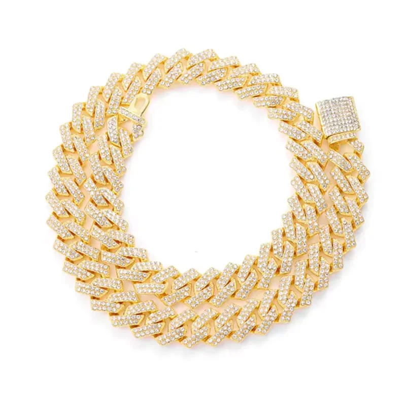 Men's 16mm Hip Hop Miami Cuban Link Chain Necklace by ๐๐ฎ ๐๐๐ ๐น๐๐๐๐ ๐ป๐๐๐๏ฟฝ