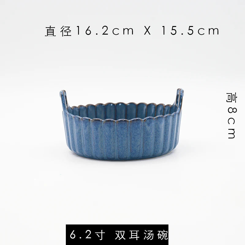 Retro ceramic dinner plate by ๐๐ฎ ๐๐๐ ๐น๐๐๐๐ ๐ป๐๐๐๐ ๐๐
