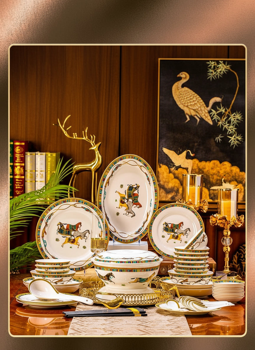 High-temperature bone china dishes set by šš ššš š¹šššš š»šššš šļæ½