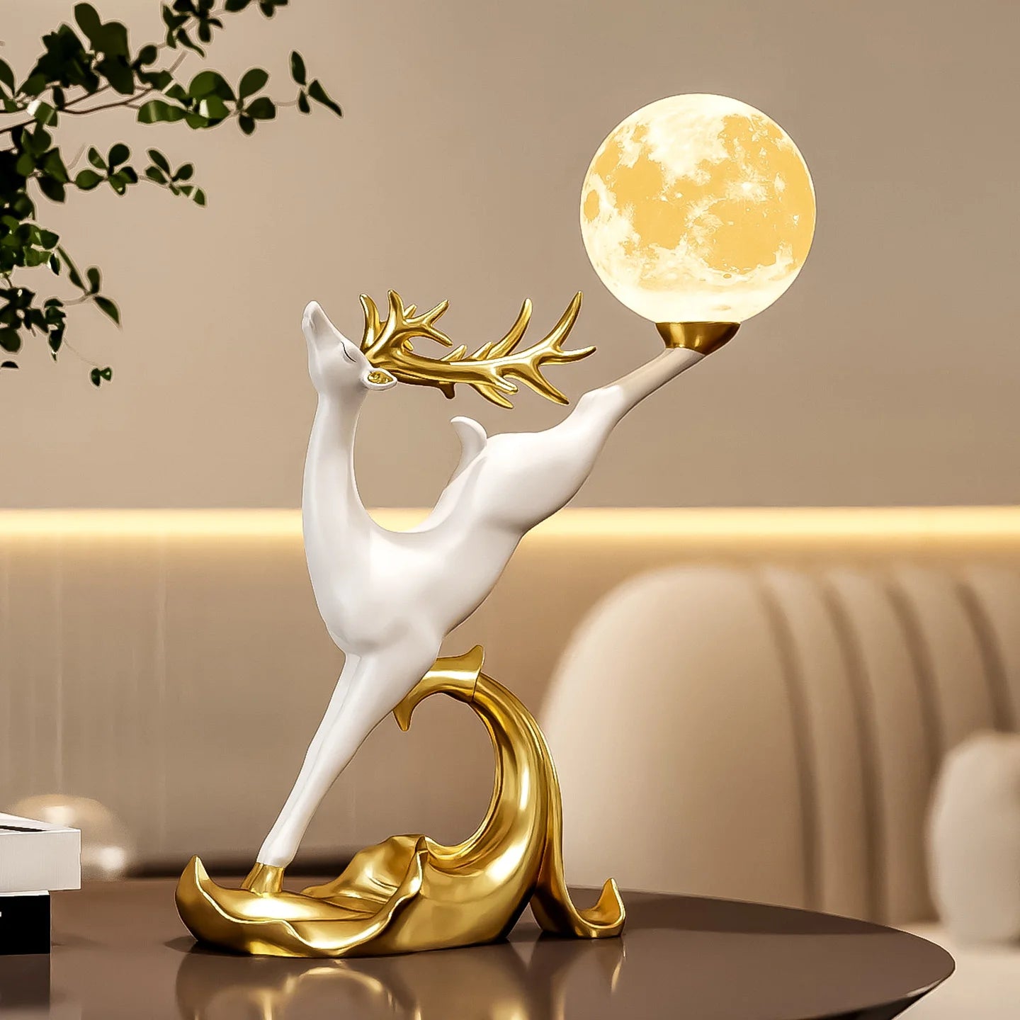 Nordic Luxury Home Decor Deer Figurine Ornament Living Room TV Cabinet Wine Cabinet Office Desk Decoration Housewarming Gift - ๐๐ฎ ๐๐๐ ๐น๐๐๐๐ ๐ป๐๐๐๐ ๐๐