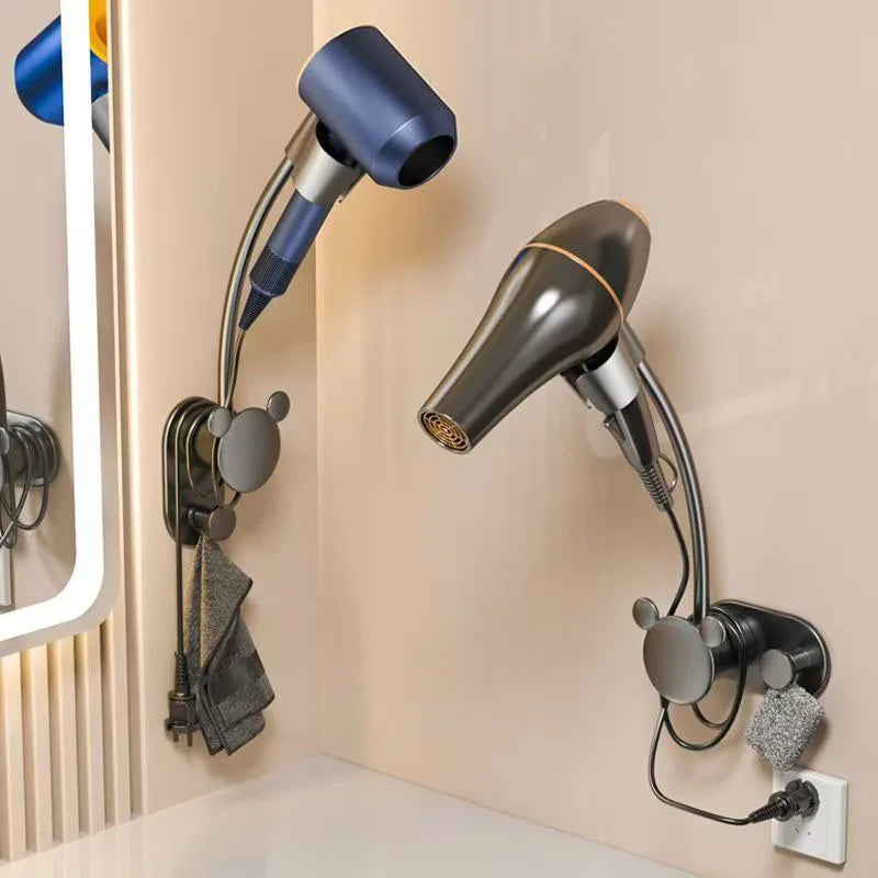 Wall-mounted hair dryer holder and bathroom shelf by ๐๐ ๐๐๐ ๐น๐๐๐๐ ๐ป๐๐๐๐ ๏ฟฝ