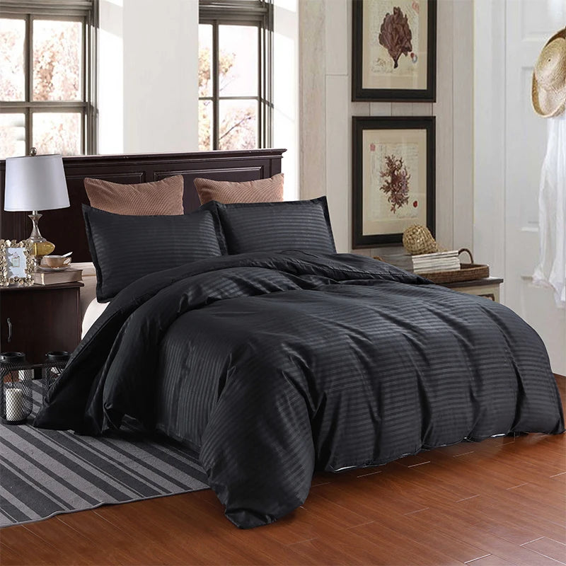 Black satin duvet cover set by ๐๐ ๐๐๐ ๐น๐๐๐๐ ๐ป๐๐๐๐ ๐๏ฟฝ