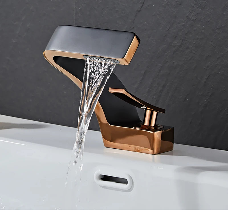 Brass black and gold basin faucet by ๐๐ ๐๐๐ ๐น๐๐๐๐ ๐ป๐๐๐๐ ๐