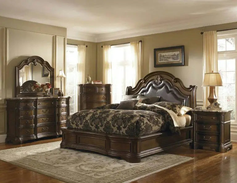 Elegant king size bedroom set by 𝕄𝕔 𝕋𝕙𝕖 𝔹𝕝𝕒𝕔𝕜 𝔻𝕚𝕒𝕞𝕠𝕟�