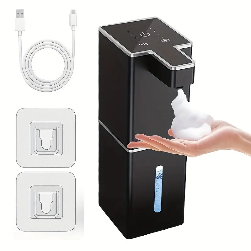 MC THE BLACK DIAMOND wall-mounted touchless soap dispenser for kitchen or bathroom, automatic sensor hand washing device