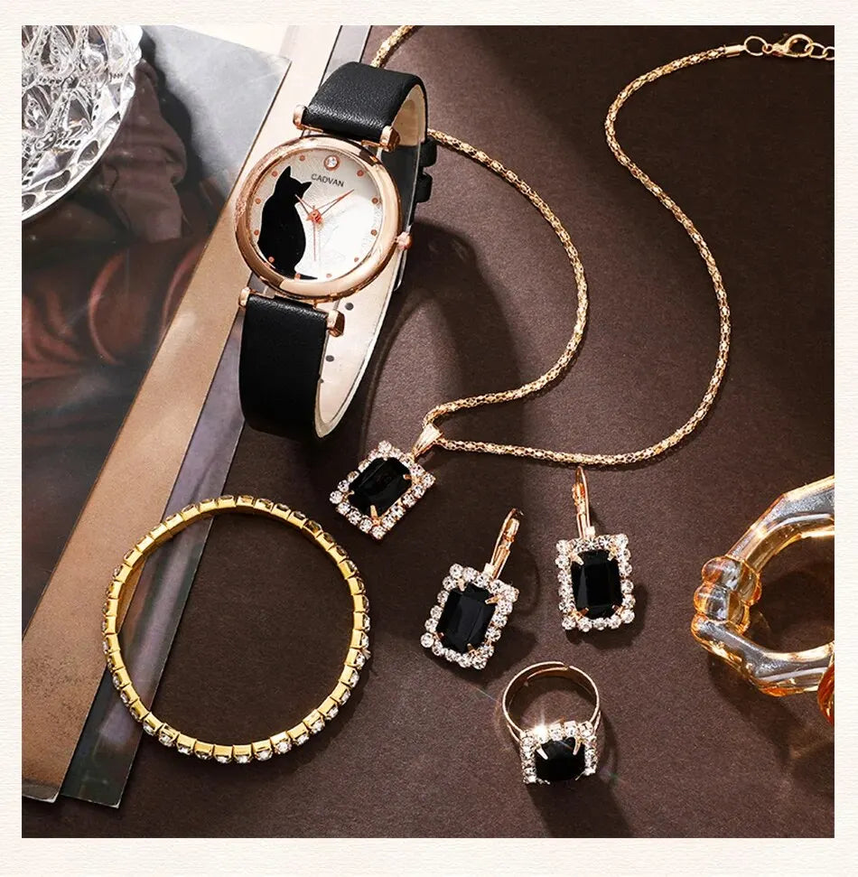 Six women’s fashion quartz watches by 𝕄𝕔 𝕋𝕙𝕖 𝔹𝕝𝕒𝕔𝕜 𝔻𝕚𝕒𝕞𝕠𝕟�
