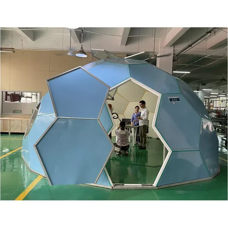 MC THE BLACK DIAMOND winter gazebo, custom windproof and snow-proof house with sturdy design, ideal for outdoor winter shelter.