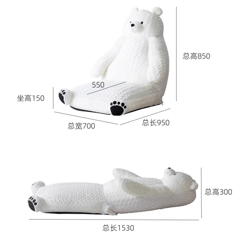 Plush Sofa Animal Bear Shape Bedroom Birthday Holiday Gift Sofa Furniture Living Room Muebles De Salon - https://mohammadcollection.com