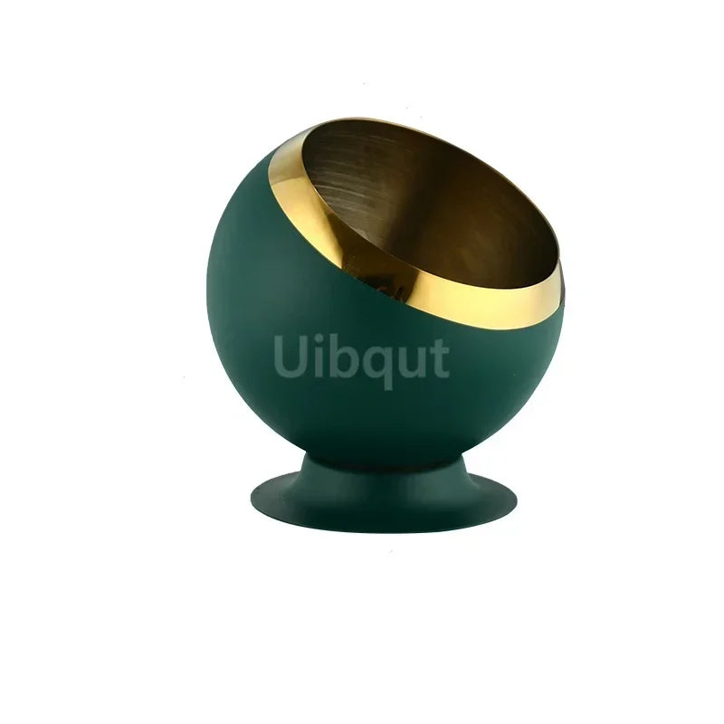 Stainless steel oblique-mouthed sauce bowl with lid, from 𝕄𝕮 𝕋𝕙𝕖 𝔹𝕝𝕒𝕔𝕜 𝔻𝕚𝕒𝕞